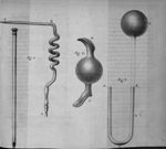 [Instruments pour des expériences sur le mouvement du sang]Fig. 1. Sonde flexible et tube de verre e [...]