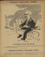 [Caricature du Professeur Charles-Marie Gariel] - Le Rictus :  journal humoristique mensuel. 1912