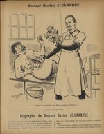 [Caricature du Docteur Gaston Alexandre] - Le Rictus :  journal humoristique mensuel. 1912