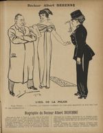 [Caricature du Docteur Albert Dehenne] - Le Rictus :  journal humoristique mensuel. 1912