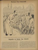[Caricature du Docteur Paul Dalché] - Le Rictus :  journal humoristique mensuel. 1912