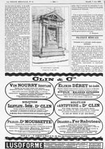 Le monument Tarnier inauguré le 1er juin 1905 - Inauguration du monument Tarnier - Presse médicale