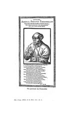 Un portrait de Paracelse - Bulletin de la Société française d'histoire de la médecine