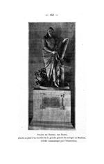 Statue de Buffon - Bulletin de la Société française d'histoire de la médecine