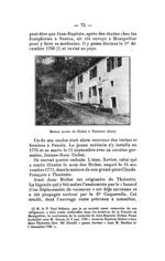 Maison natale de Bichat à Thoirette (Jura) - Bulletin de la Société française d'histoire de la médec [...]