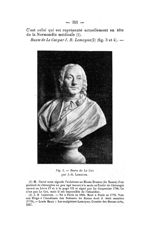 Fig. 3. Buste de Le Cat - Bulletin de la Société française d'histoire de la médecine
