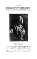 Fig. 4. Buste de Le Cat - Bulletin de la Société française d'histoire de la médecine