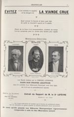 Médecins-députés. Finistère. Louis Dubuisson. Loiret. Albert Vazeille. Orne. Louis Cachet - Chantecl [...]