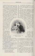 Le baiser du jour de l'an (Daumier) - Chanteclair
