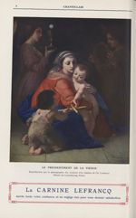 Le pressentiment de la Vierge (Ch. Landelle) - Chanteclair