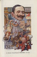 [Caricature] Le Docteur Serge-Samuel Voronoff, du Caire (H. Frantz) - Chanteclair