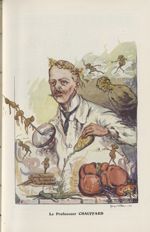 [Caricature] Le Professeur Chauffard (Georges Villa) - Chanteclair