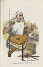 [Caricature] Le Professeur Ribemont-Dessaignes (Georges Villa) - Chanteclair