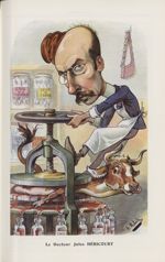 [Caricature] Le Docteur Jules Héricourt (B. Moloch) - Chanteclair