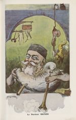 [Caricature] Le Docteur Ricard (Georges Villa) - Chanteclair