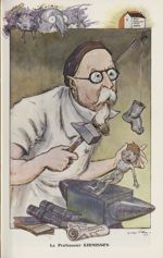 [Caricature] Le Professeur Kirmisson (Georges Villa) - Chanteclair