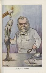 [Caricature] Le Docteur Balzer (Georges Villa) - Chanteclair