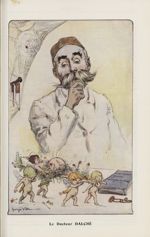 [Caricature] Le Docteur Dalché (Georges Villa) - Chanteclair