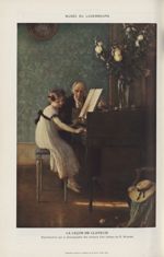 La leçon de clavecin (M. Muenier) - Chanteclair
