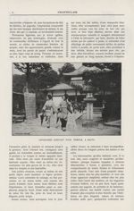 Japonaises sortant d'un temple, à Kioto - Chanteclair