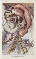 [Caricature] Le Docteur Lermoyez (Georges Villa) - Chanteclair