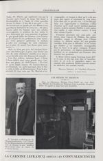 M. Vaillant, ex-radiographe de l'Hôpital Lariboisière / Dans son laboratoire, Madame Pierre Curie, q [...]