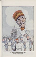 [Caricature] Le Médecin-Inspecteur Dopter. Directeur du Val-de-Grâce (L. de Fleurac) - Chanteclair