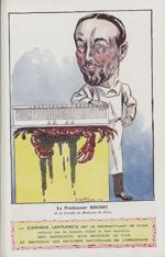 [Caricature] Le Professeur Roussy de la Faculté de médecine de Paris (L. de Fleurac) - Chanteclair