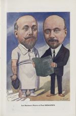 [Caricature] Les Docteurs Pierre et Paul Descomps (H. Frantz) - Chanteclair