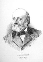 A.-C. Goubaux (1820-1890) - Biographies vétérinaires, avec 42 portraits dessinés par l'auteur 