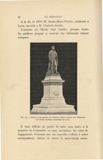 Fig 16 - Statue de Bourgelat, par Fabisch, érigée dans la cour d'honneur de l'Ecole nationale vétéri [...]