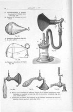 11. Chloroformisateur à soupape tournante du Dr Ricard (mod. Collin) (fig. 588). 13. Masque à chloro [...]