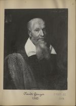 [Portrait de la salle des Actes] Claude Gonyer 1582 - Album de platinotypies. Tableaux de la salle d [...]