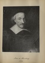 [Portrait de la salle des Actes] Jean de Mouchery 1591 - Album de platinotypies. Tableaux de la sall [...]