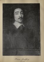 [Portrait de la salle des Actes] Etienne Geoffroy 1638 - Album de platinotypies. Tableaux de la sall [...]