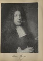 [Portrait de la salle des Actes] Pierre Berger 1659 - Album de platinotypies. Tableaux de la salle d [...]