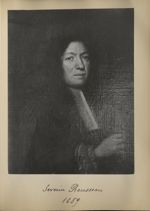 [Portrait de la salle des Actes] Severin Rousseau 1659 - Album de platinotypies. Tableaux de la sall [...]