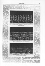 Fig. 3. Un homme qui court. Reproduction par héliogravure d'une photographie instantanée / Fig. 4. U [...]