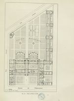 Fig. 13 : Plan de l'École en 1882 [Faculté de pharmacie de Paris] - Centenaire de l'École supérieure [...]