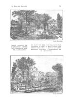 [Deux dessins de l'ancienne École de pharmacie rue de l'Arbalète] En haut : un des jardins acquis pa [...]