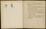 [Dessin manuscrit de Kamala] - Cours de l'École supérieure de pharmacie de Strasbourg, rédigés par F [...]