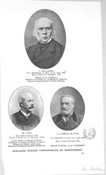 Quelques élèves tourangeaux de Bretonneau : J. Baillarger (1800-1890) / Em. Vidal (1825-1893) / J.-J [...]