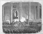 Inauguration de la statue de Bichat, à l'École de médecine de Paris