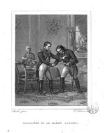 Napoléon et le baron Larrey
