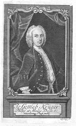 Kruger, Johann Gottlob (1715-1759)