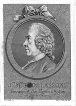 Lassonne / Lassone, Joseph Marie François, de (1717-1788)