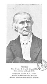 Velpeau, Alfred Louis Armand Marie (1795-1867)