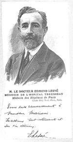 LESNE, Edmond (1871-1962)
