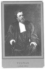 VULPIAN, Alfred Edme Félix  (1826-1887)
