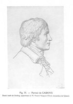 CABANIS, Pierre Jean Georges (1757-1808)